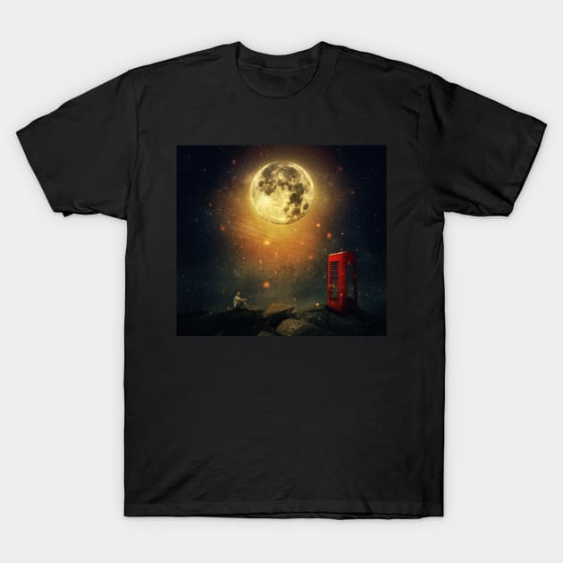 The cosmic call T-Shirt by psychoshadow